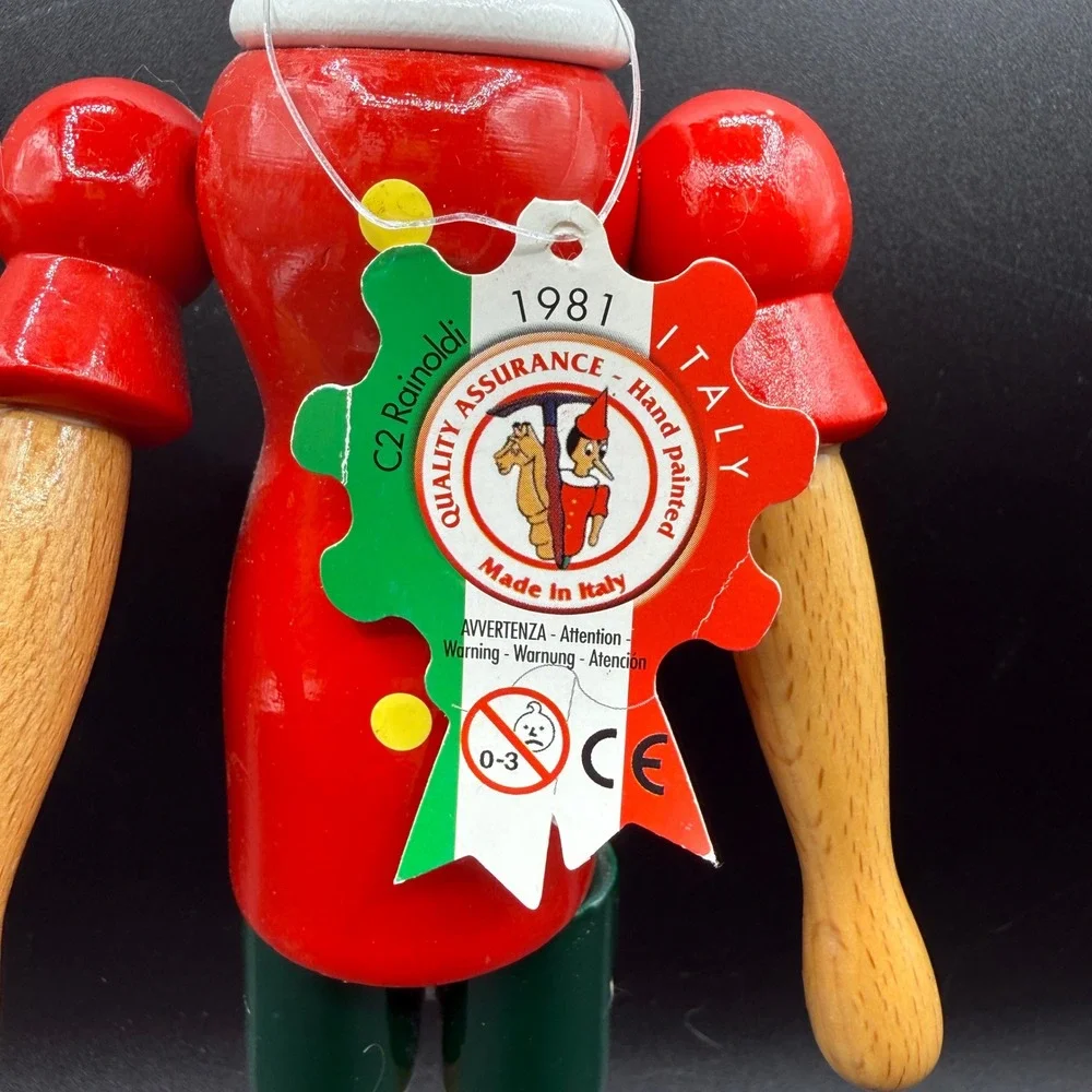 Vintage C2 Rainoldi Pinocchio Wooden 12